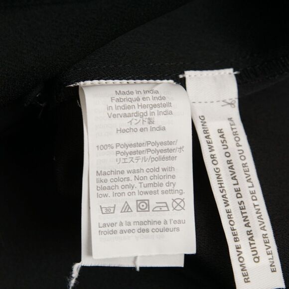 J Crew Open Neck V Neck 365 Crepe Top Womens Shirt Sz XXS - Picture 4 of 4